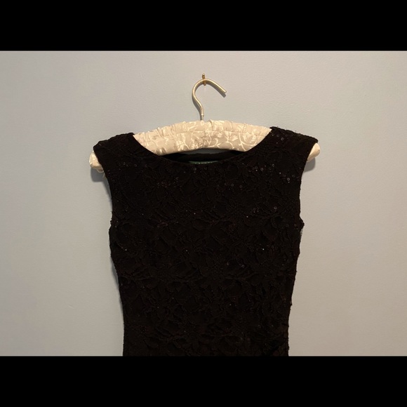 Lauren Ralph Lauren Black Cocktail Dress - Picture 3 of 7